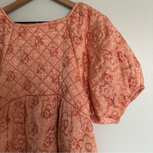 Urban Outfitters Kimchi Blue Astrid Embroidered Babydoll Dress - Picture 4 of 8